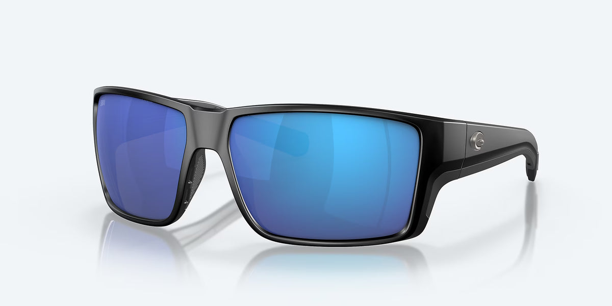 Costa Reefton Pro Matte Black/ Blue Lens