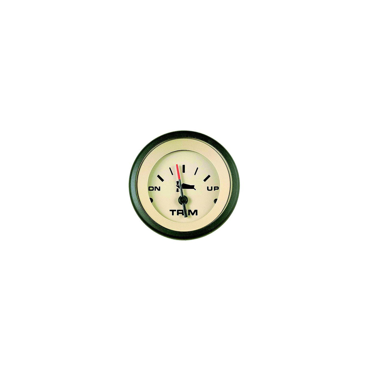 Sierra 61908P Sahara Series 2" Black & Tan Evinrude / Johnson Outboard & Suzuki 4 Stroke 2002 & Newer Engine Trim Gauge