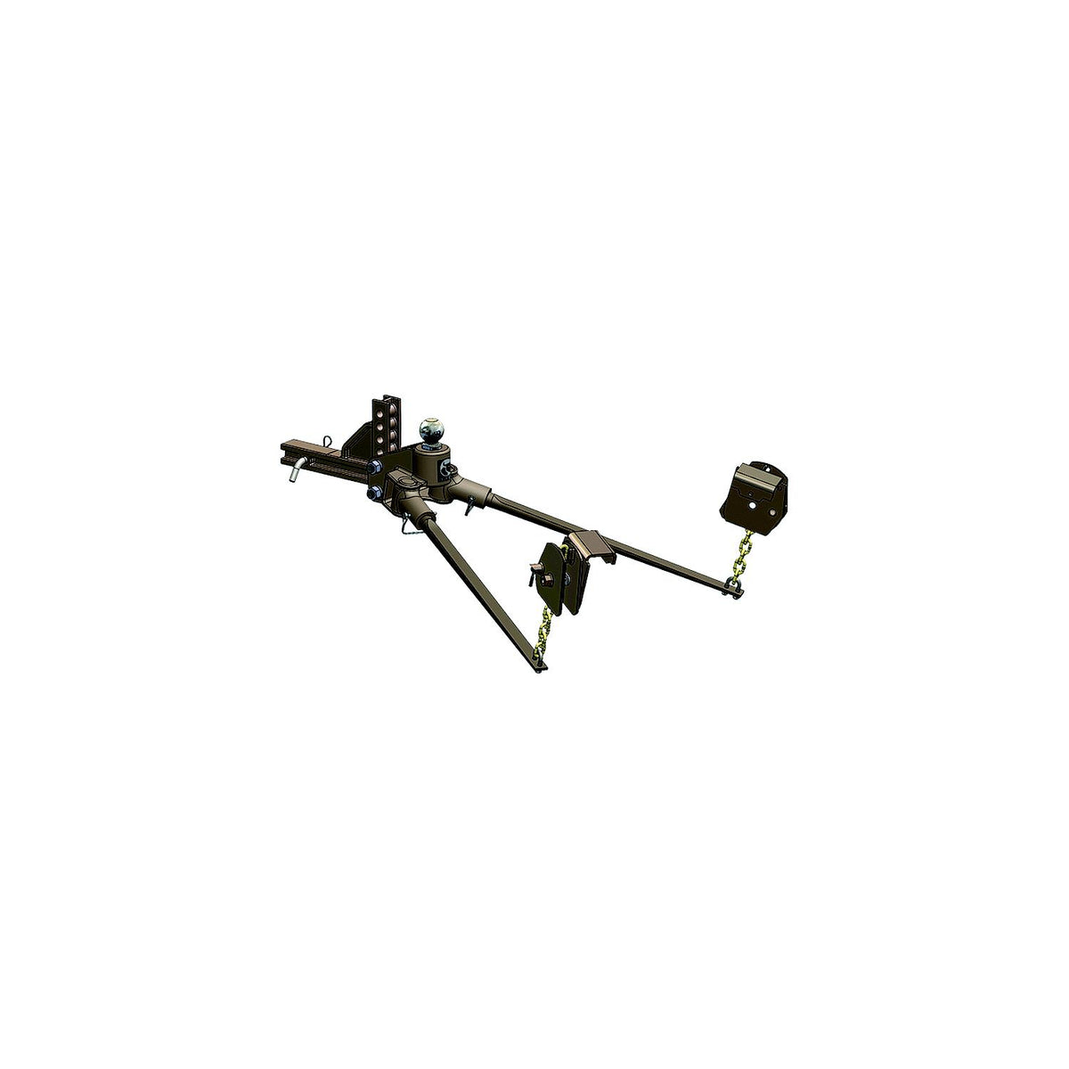 Blue Ox BXW0750S Swaypro Weight Distributing Hitch, S Series Shank