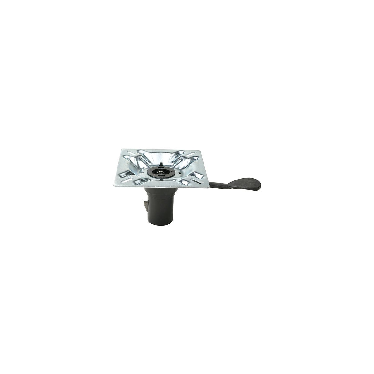 SwivlEze 238 Series Seat Mount, Forward Handle, 3 Angle, Plated Steel, Bulk