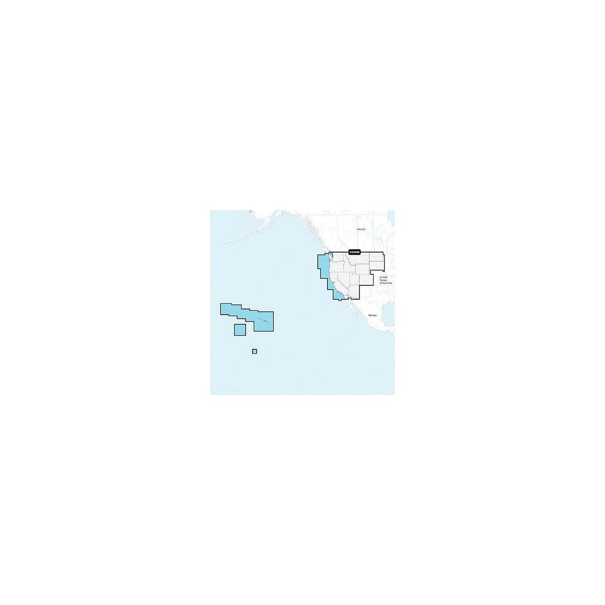 Navionics 010C137130 Navionics+ Cartography, U.S. West