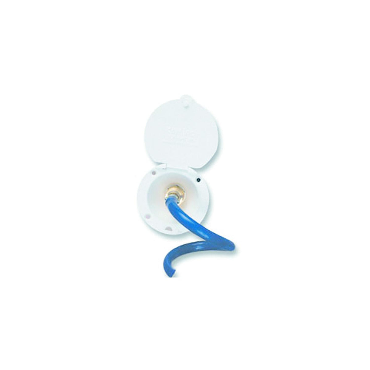 D&W SAPORTPBTW Spray-Port Outlet Port Only, 3" Bright White