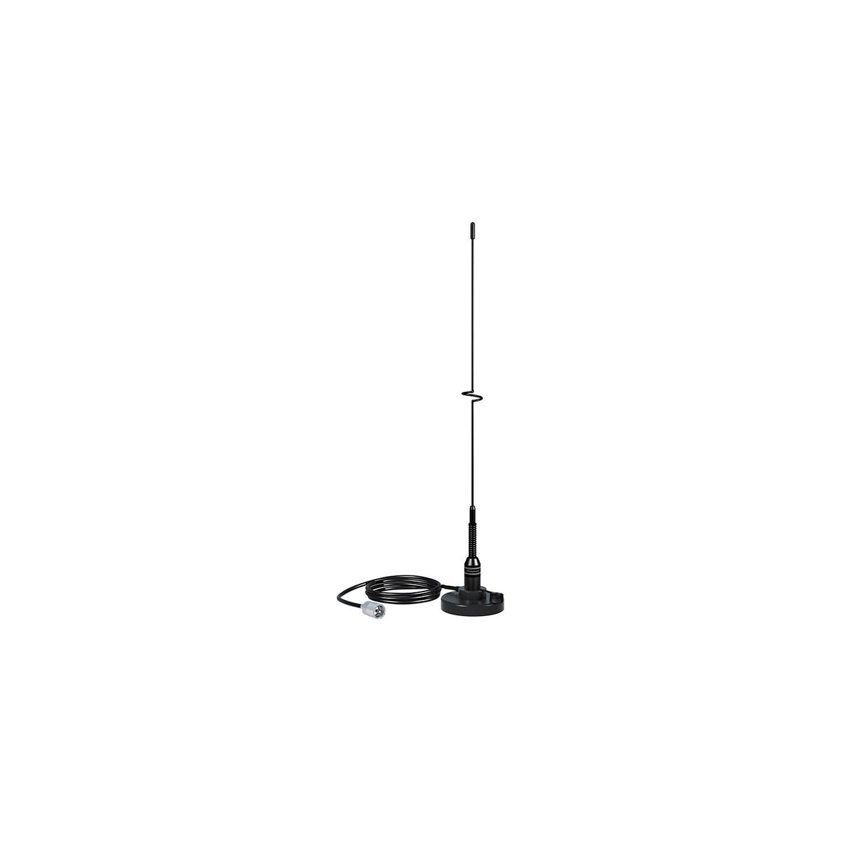 5218 19" SS VHF Whip Antenna w/Magnetic Mount