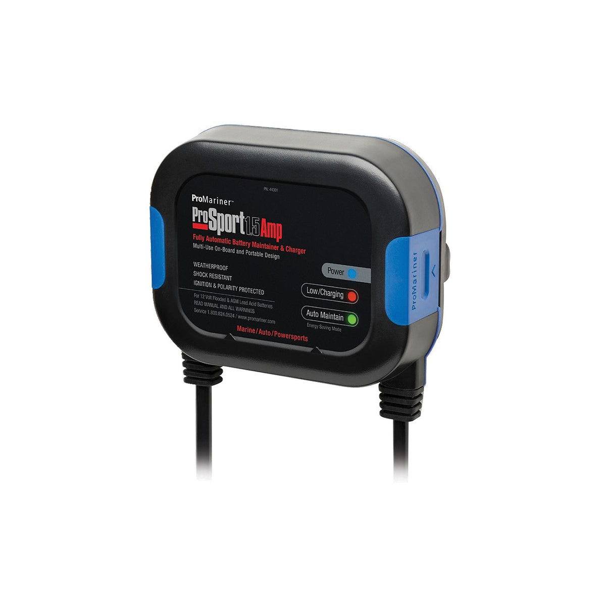 ProMariner Prosport 1.5 Amp Battery Maintainer & Charger