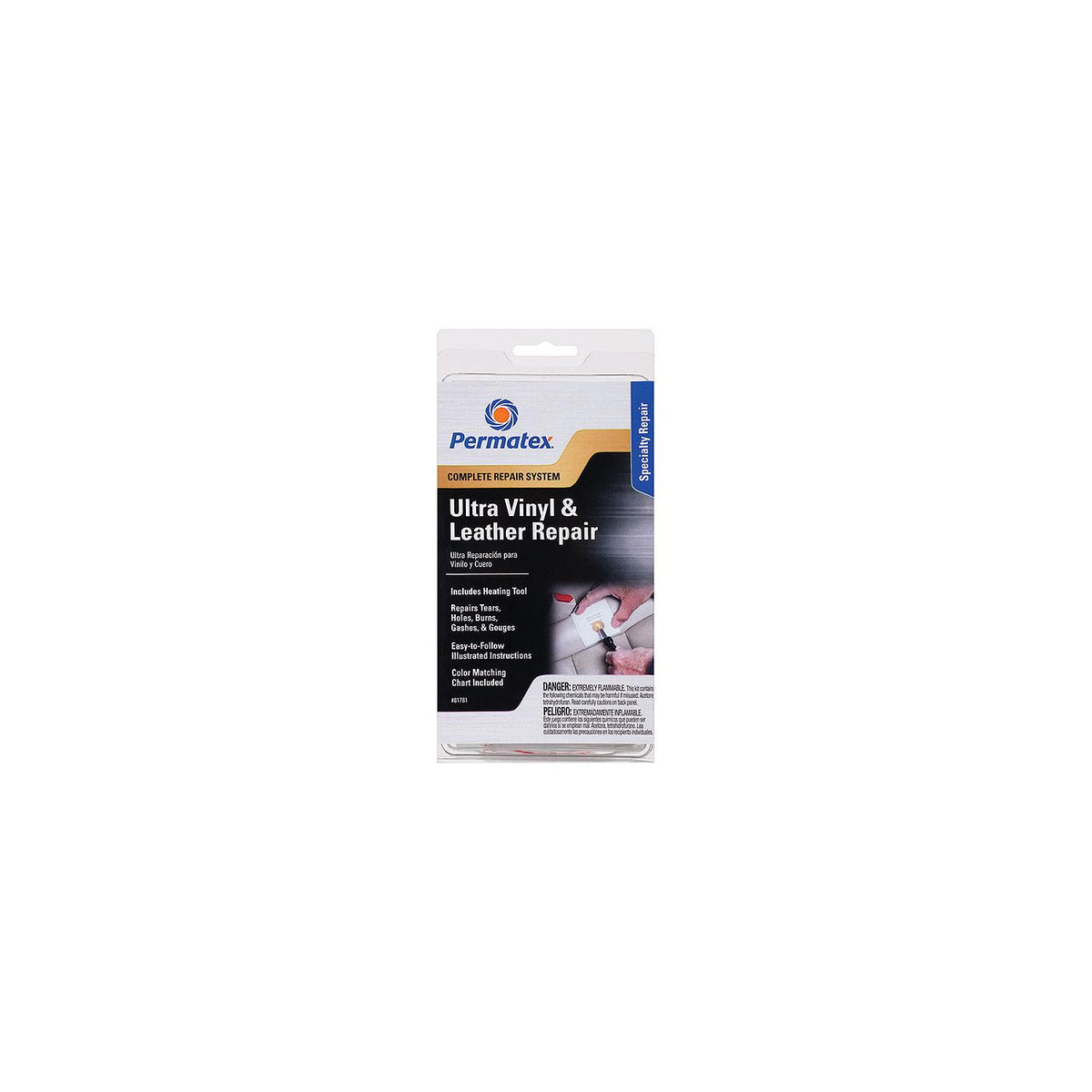 Permatex 81781 Pro Style Vinyl & Leather Repair Kit
