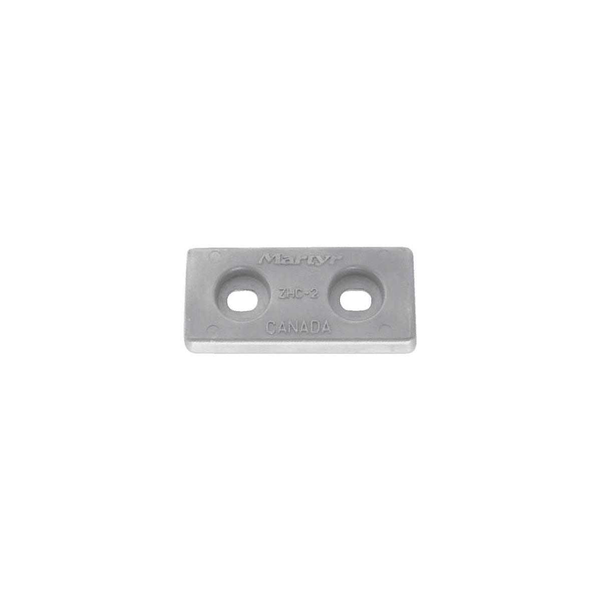 Martyr CMZHC2 Aluminum Hull Anode, 2.65" x 5.75"