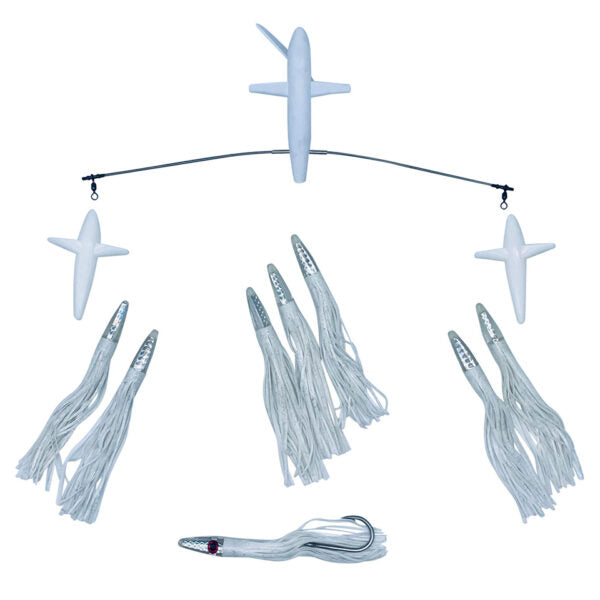ChatterLures 19″ Side Tracker® with 9″ Machine Lures