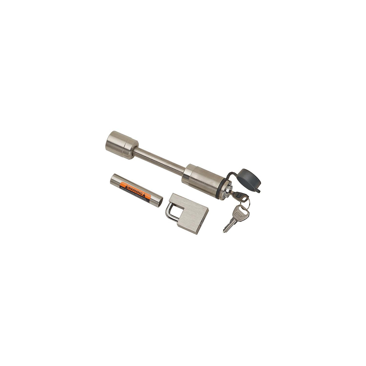 Stainless Steel Receiver And Coupler Lock Combo