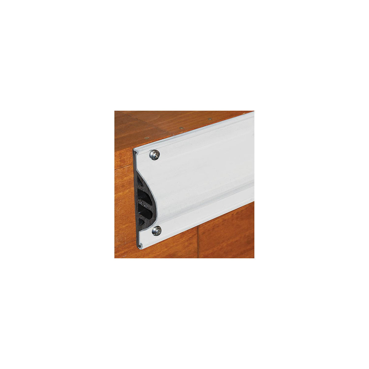 Taylor Dock Pro Commerical Grade Premium Side Gard 4.25" High, 10' Straight, White