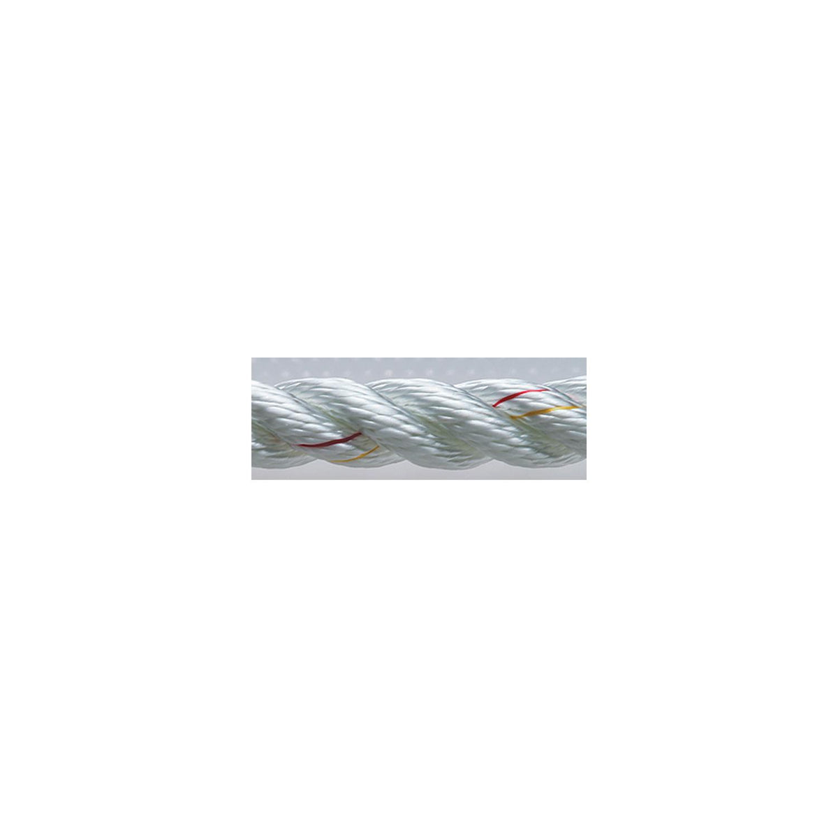 3 Strand Nylon Dockline, 5/8 x 35 White
