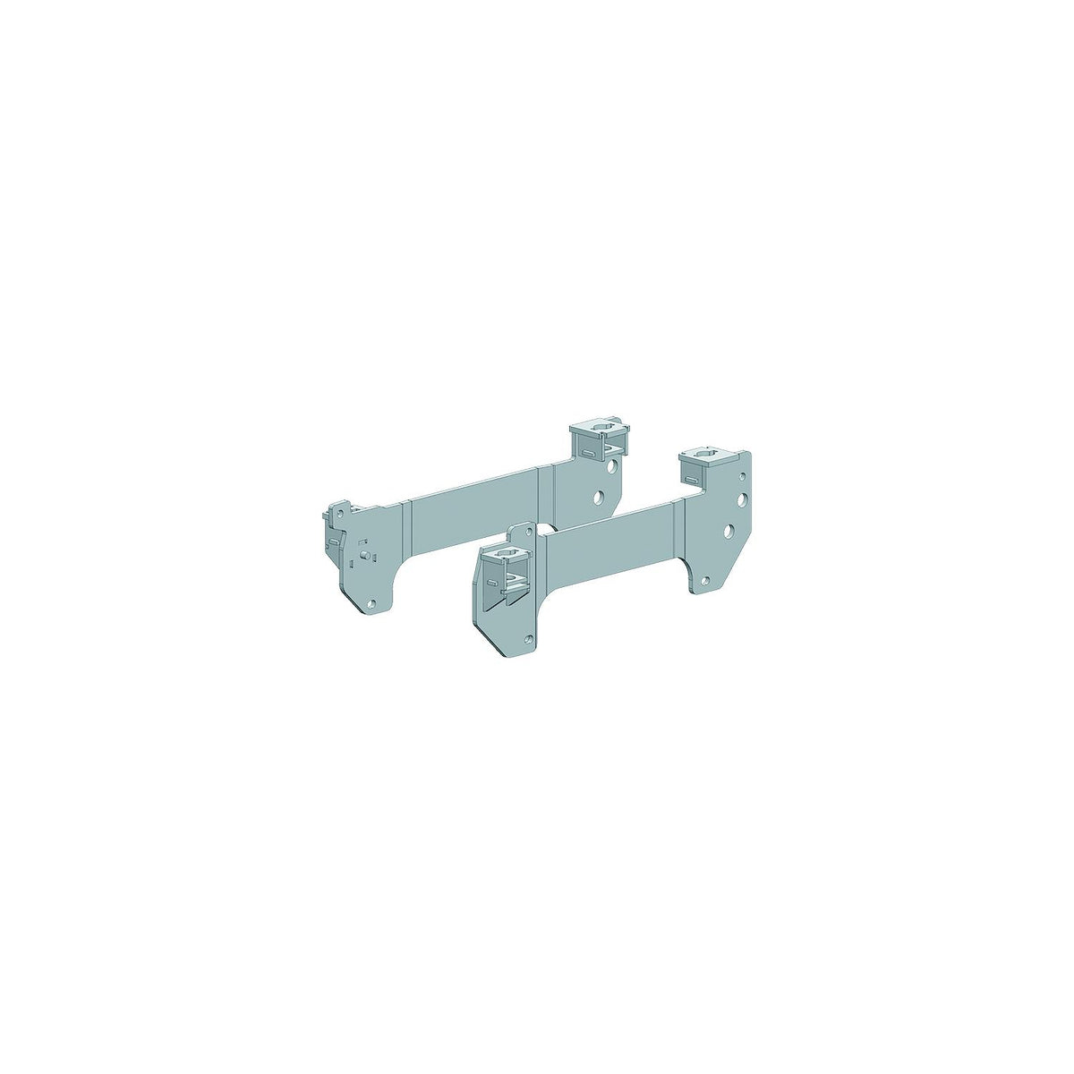 Pullrite 2330 ISR Series 24K SuperRail Mounting Kit for 2003-2012 Dodge 2500 & 3500 Pickup Trucks