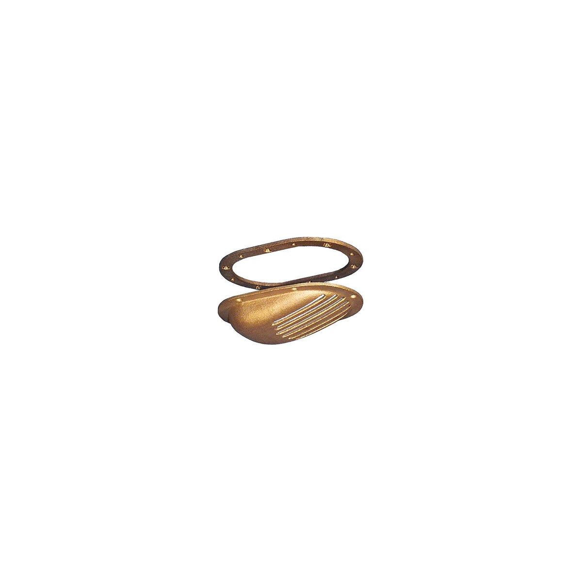 Groco SC2500 Bronze Slotted Strainer With Mount Ring