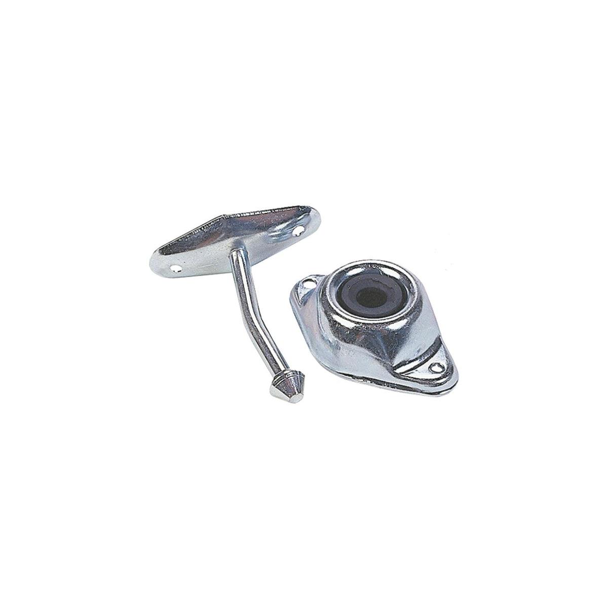 JR Products Angled Plunger Door Stop, 3"