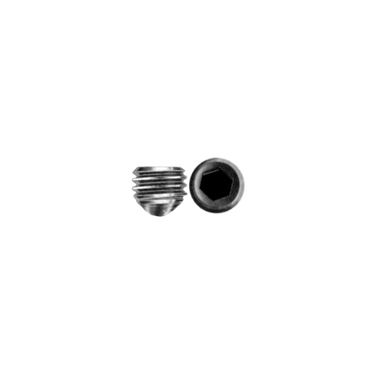 SS Set Screws, 10/cd