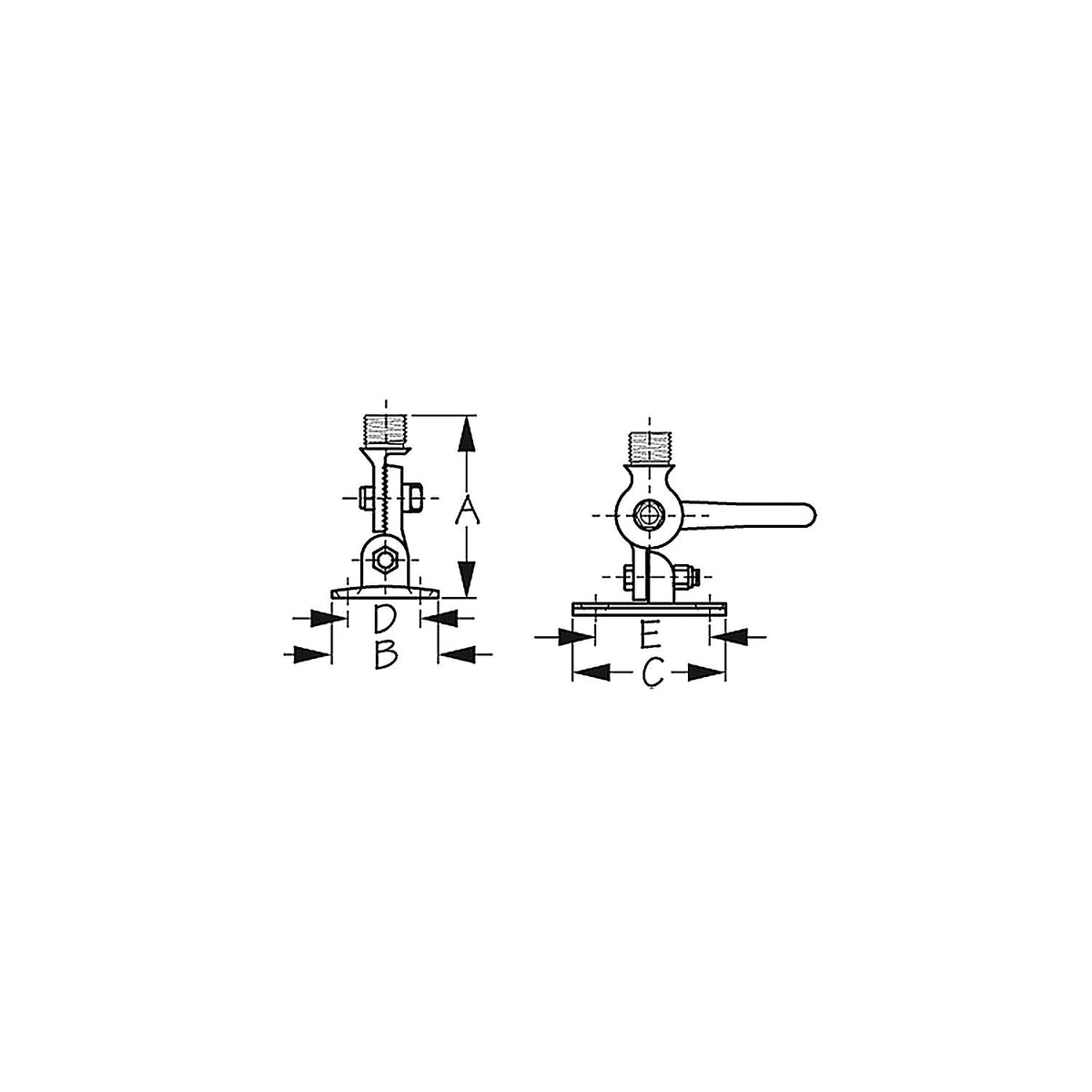 Adjustable Antenna Base