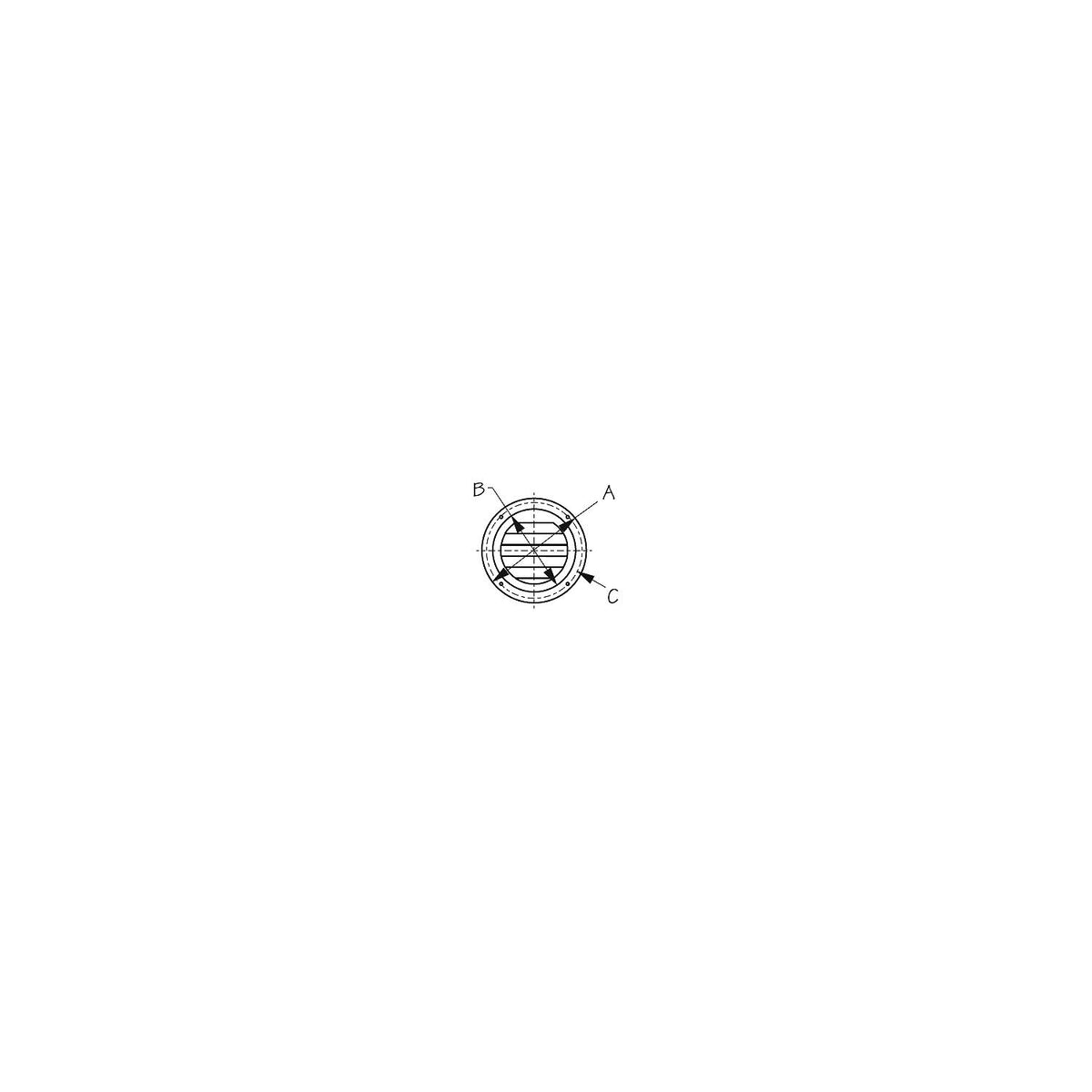 Sea-Dog 3314251 Round Louvered Vent, 5"