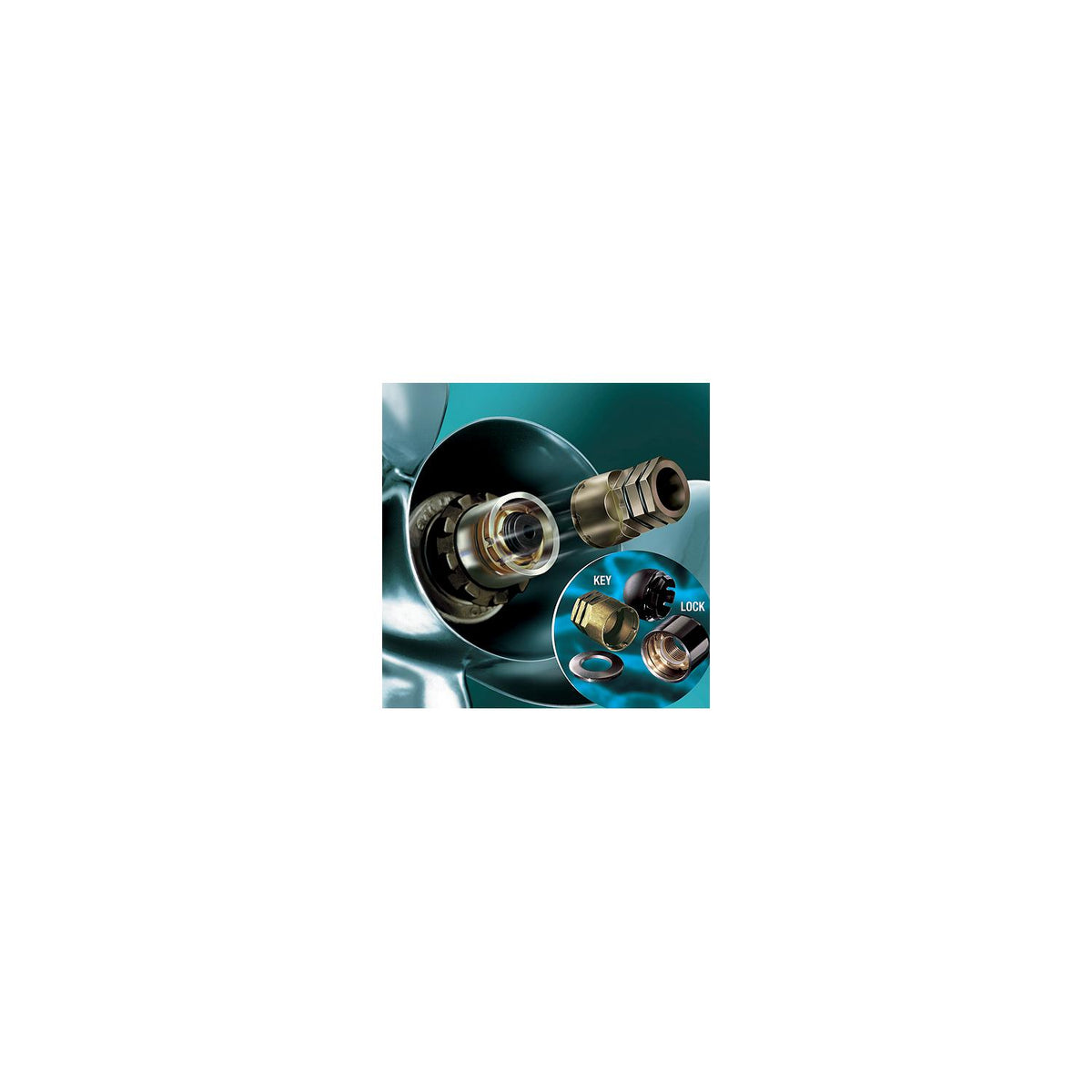 Prop Lock (J/E) 40-130 H.P.