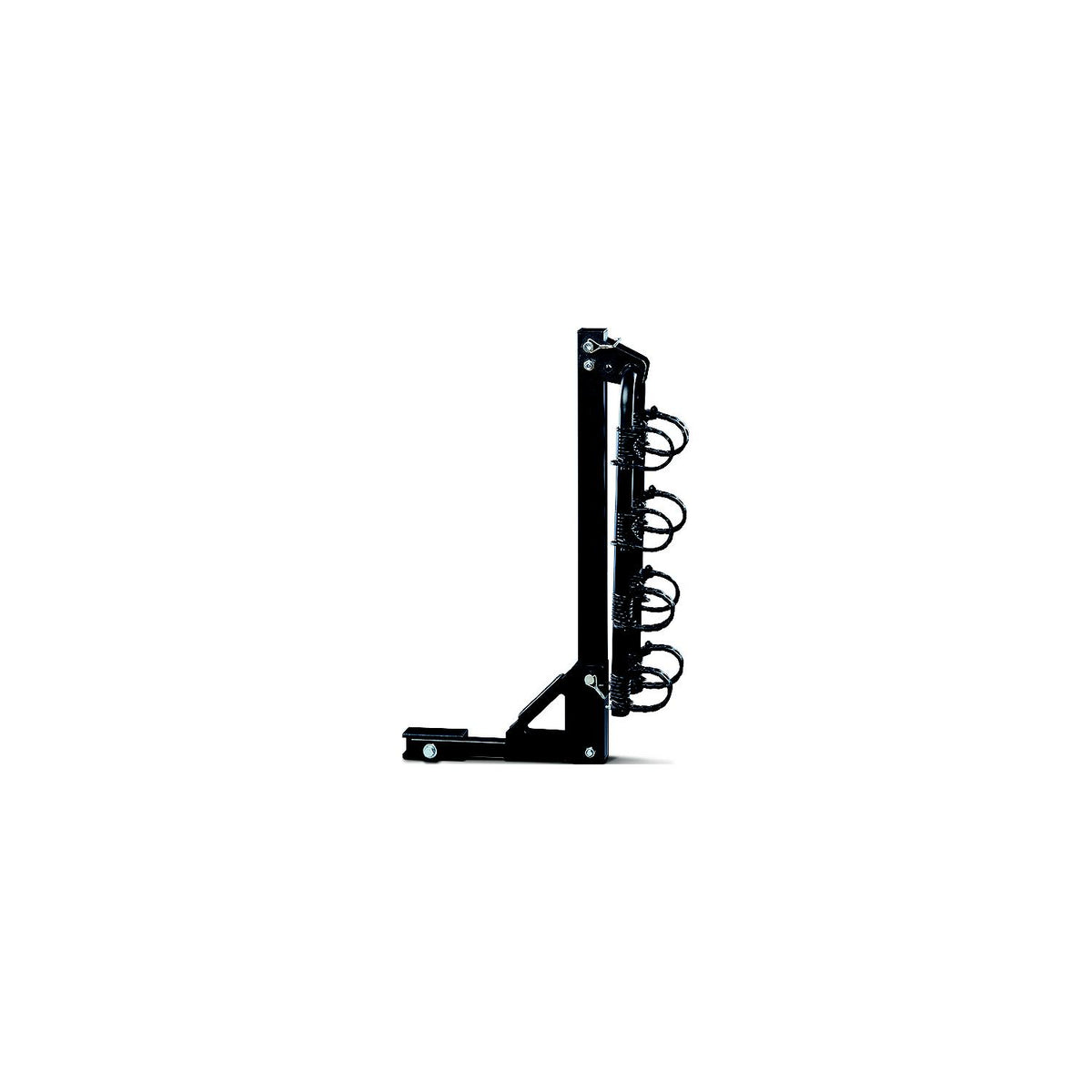 Stromberg-Carlson BC108 Post Mount Folding Bike Rack, 4-Bike