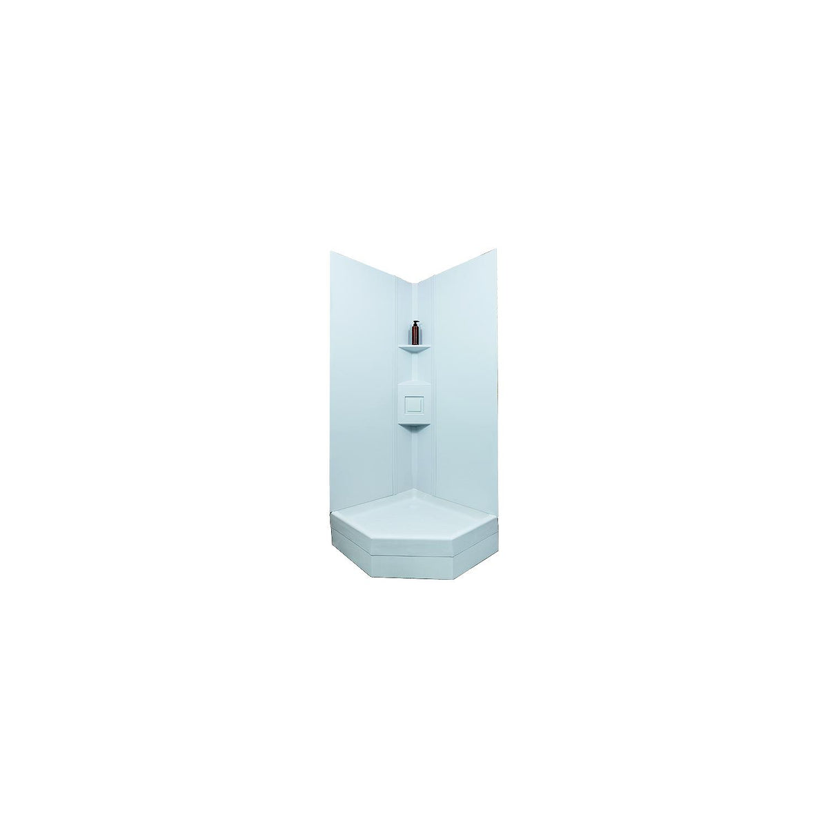 Icon 15246 Neo Angle Shower Surround, 90 Degree Corner