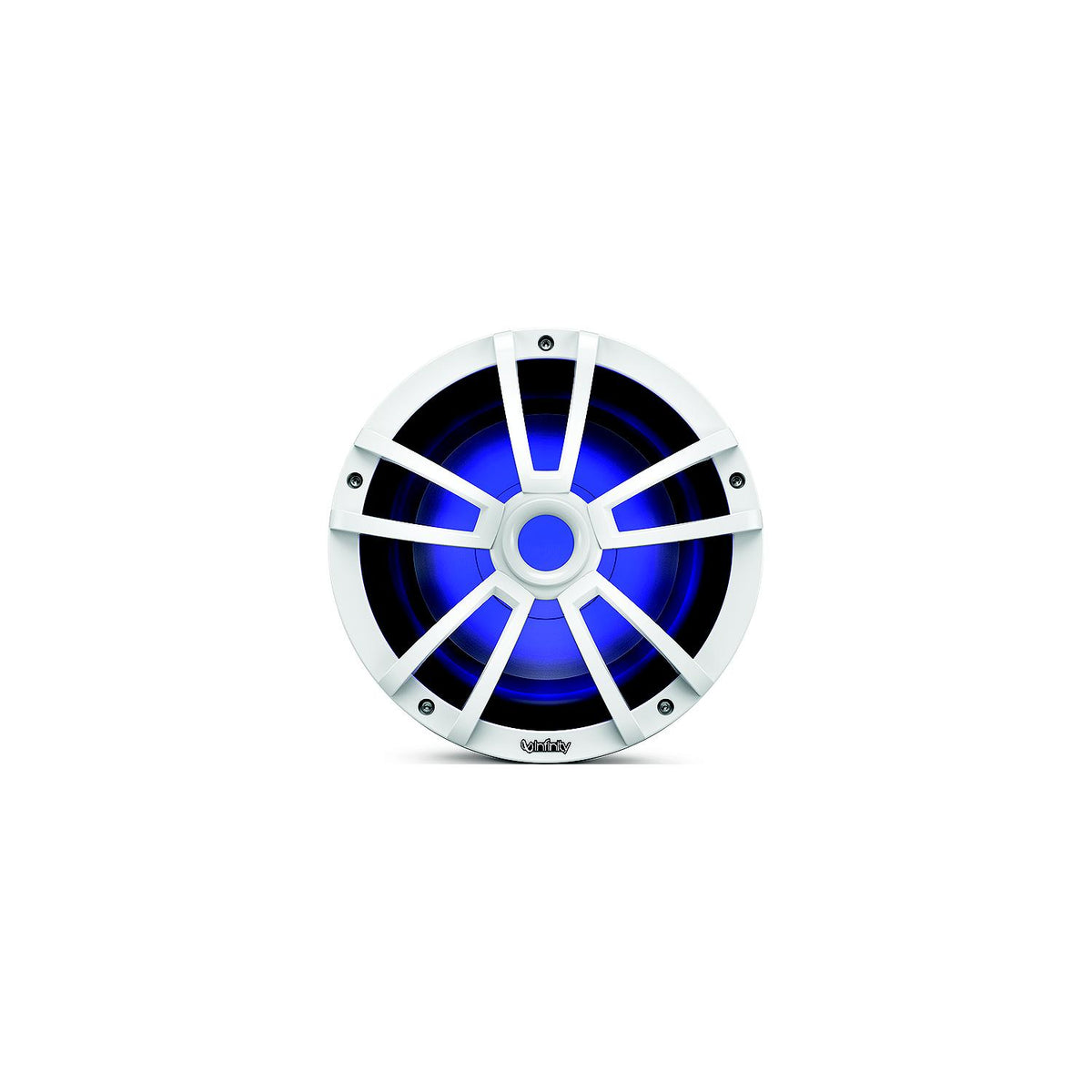 Infinity 1022MLW Subwoofer w/Grille, 10" Gloss White, 1 ea.