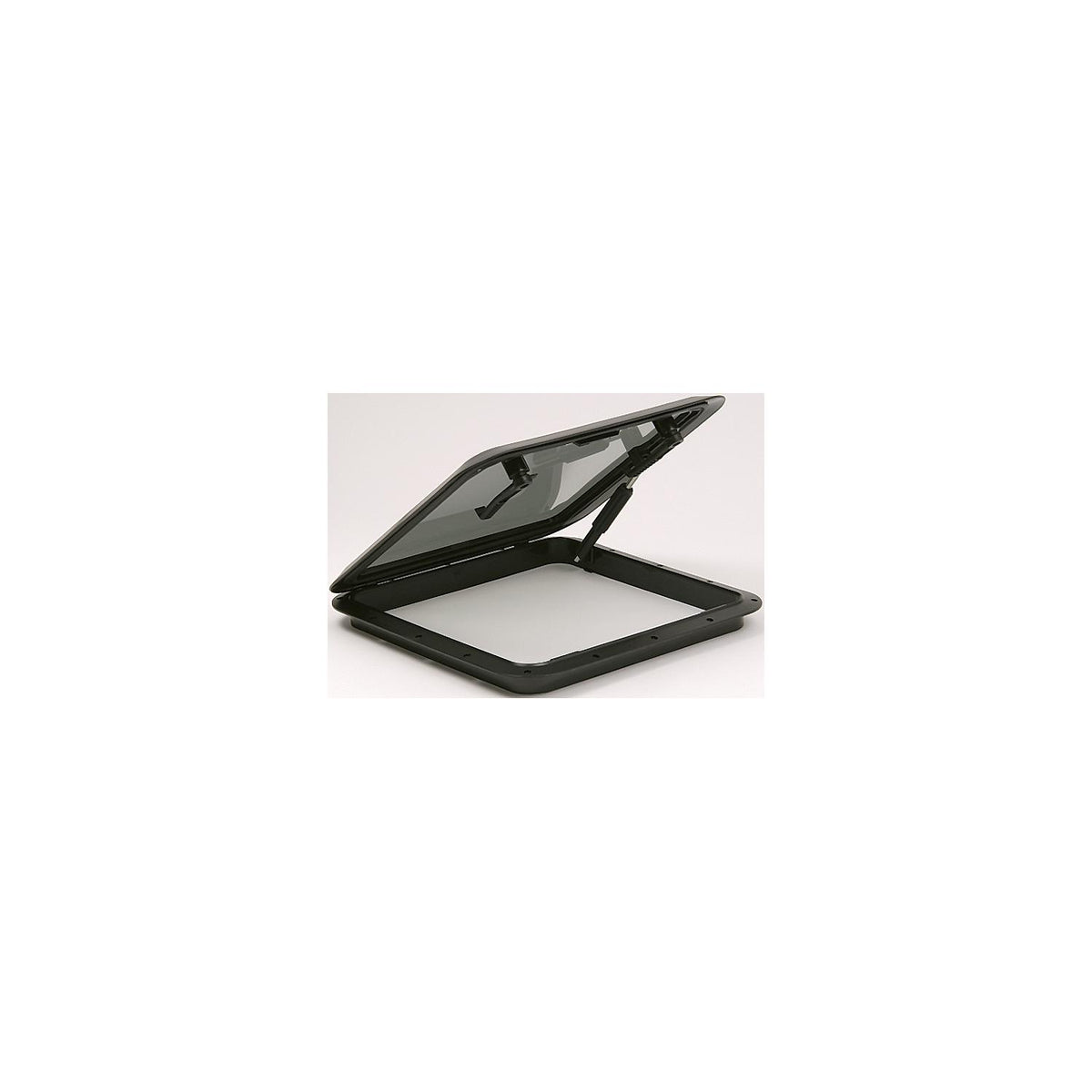 Hatch Package With Trim Ring & Screen, Black w/Smoked Acrylic Lens
