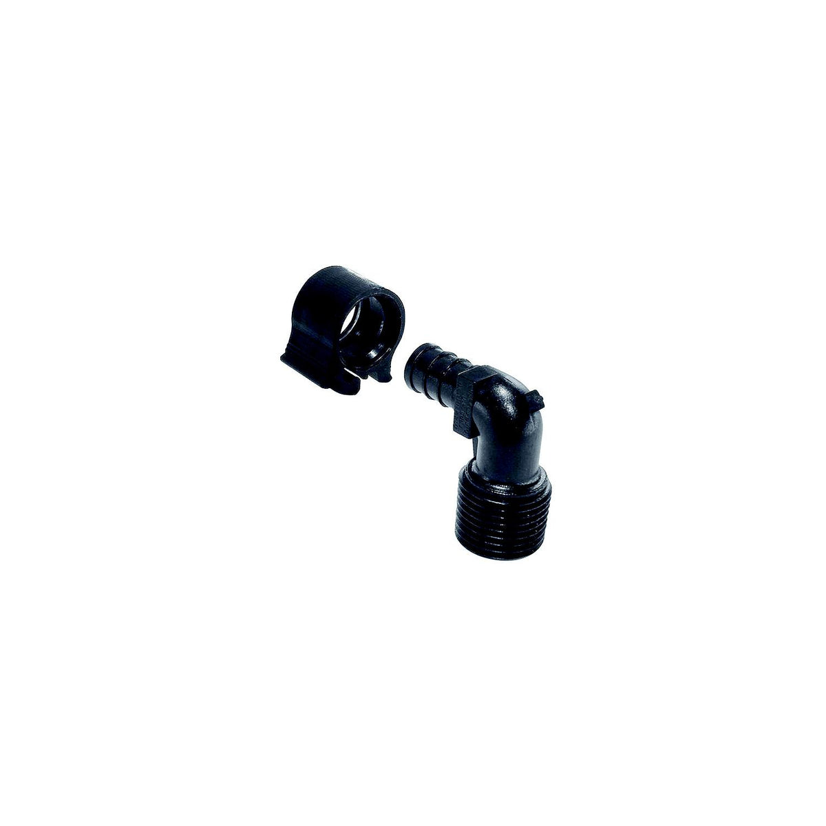 Flair-It Pexlock Male Elbow, 1/2" X 1/2" MPT