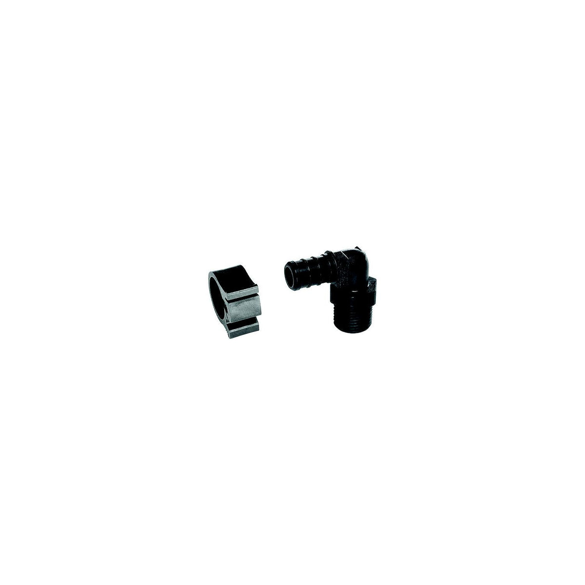 Flair-It Pexlock Male Elbow, 1/2" X 3/8" MPT