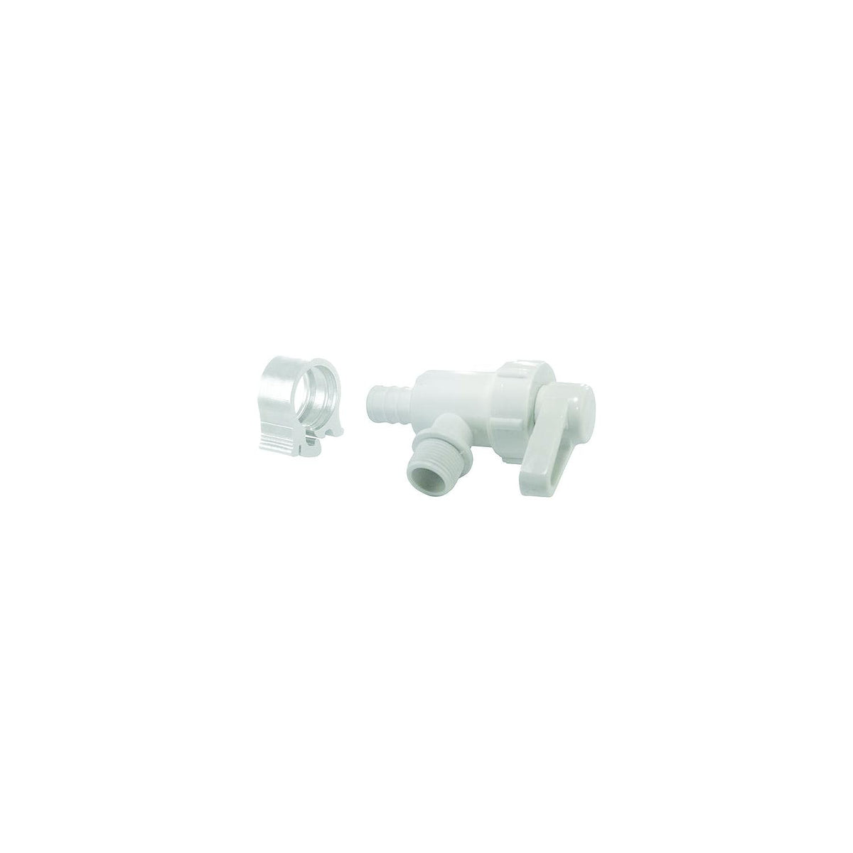 Flair-It Pexlock Angle Valve, 1/2" PEX x 3/8" Compression