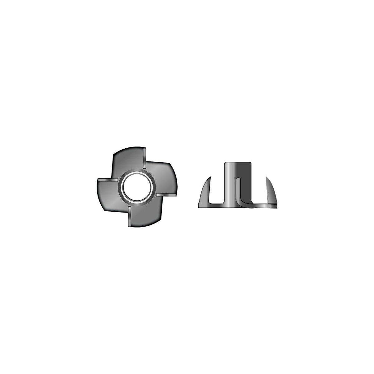 Tee Nut - Stainless
1/4"-20