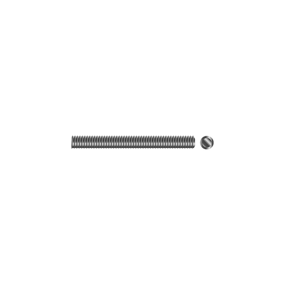 Seachoice 00671 5/16"-18 x 3' Threaded Rod - Stainless