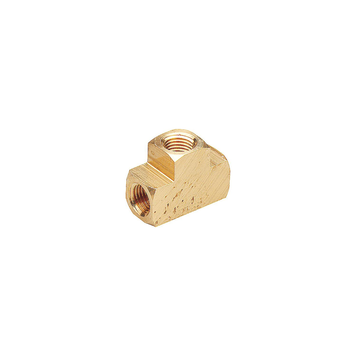 Seachoice Female Brass Tee Fitting 1/4" NPT