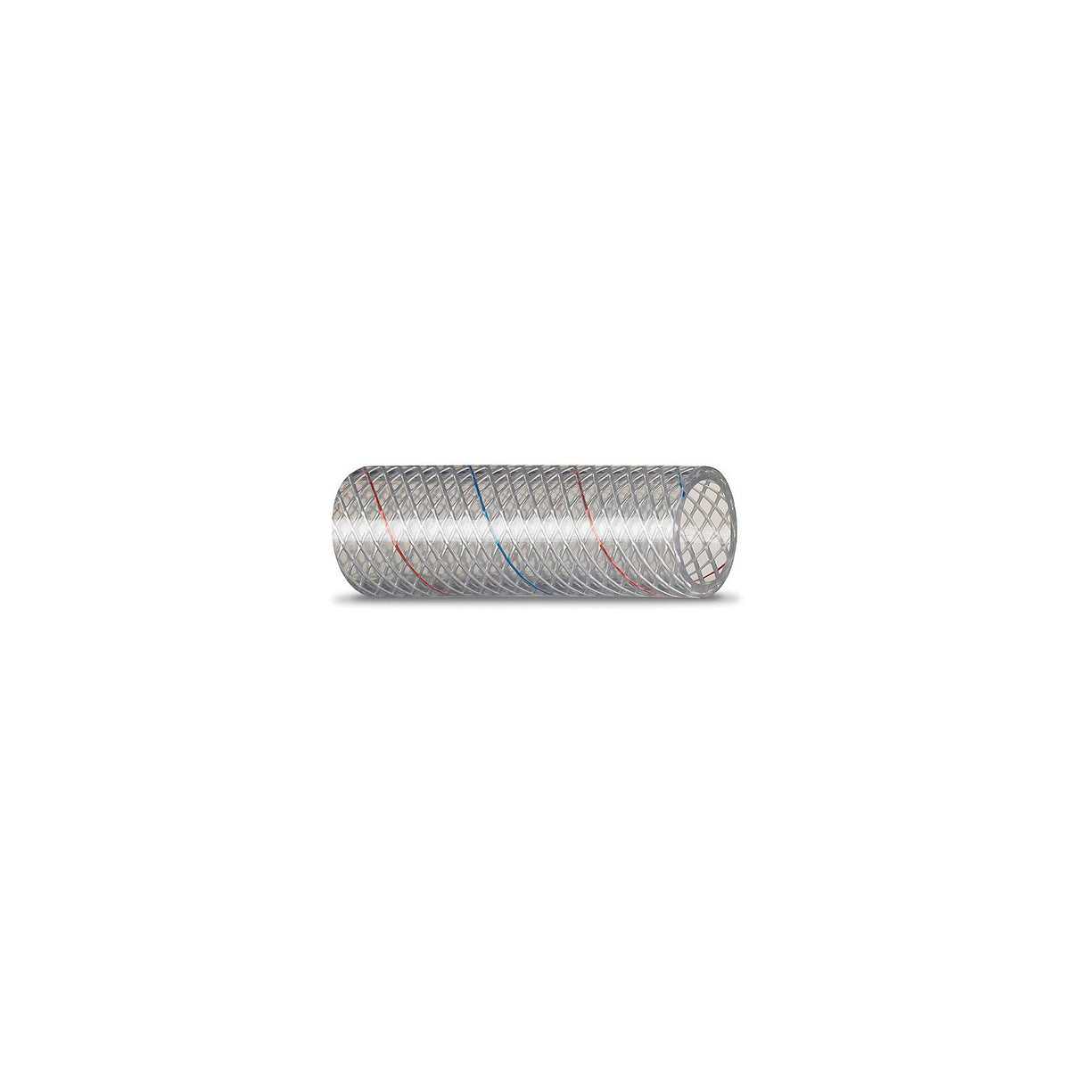 Seachoice 23541 Clear Reinforced PVC Tubing w/Red & Blue Tracer - 162 Series
3/8" x 50'