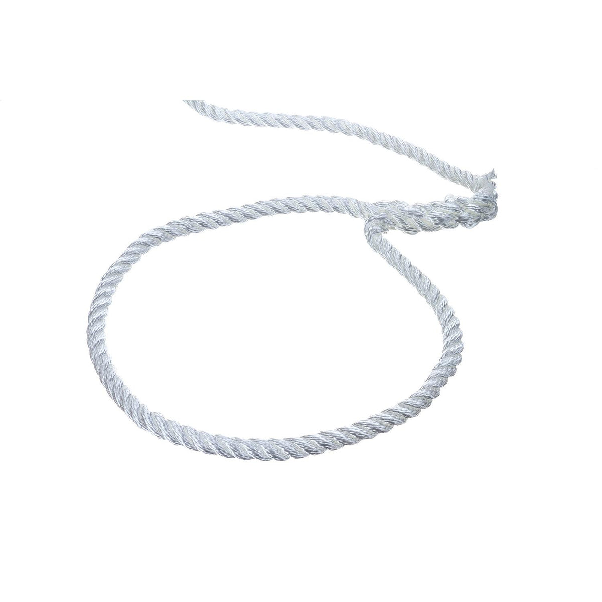 Seachoice 3-Strand Twisted Nylon Dock LineWhite