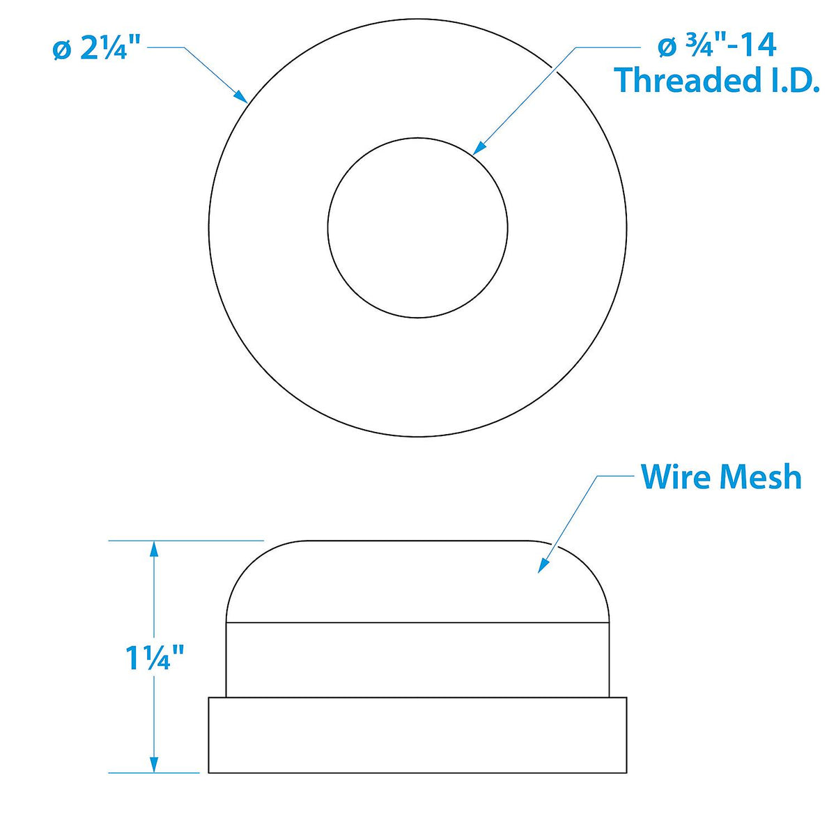 Seachoice Stainless Steel Mesh Strainer