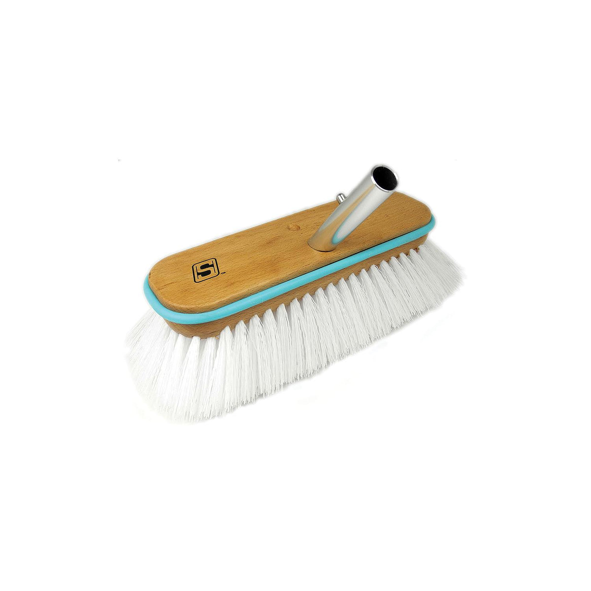 Seachoice 90566 Deck Brush with Bumper - Wood
10", Stiff (White Poly)