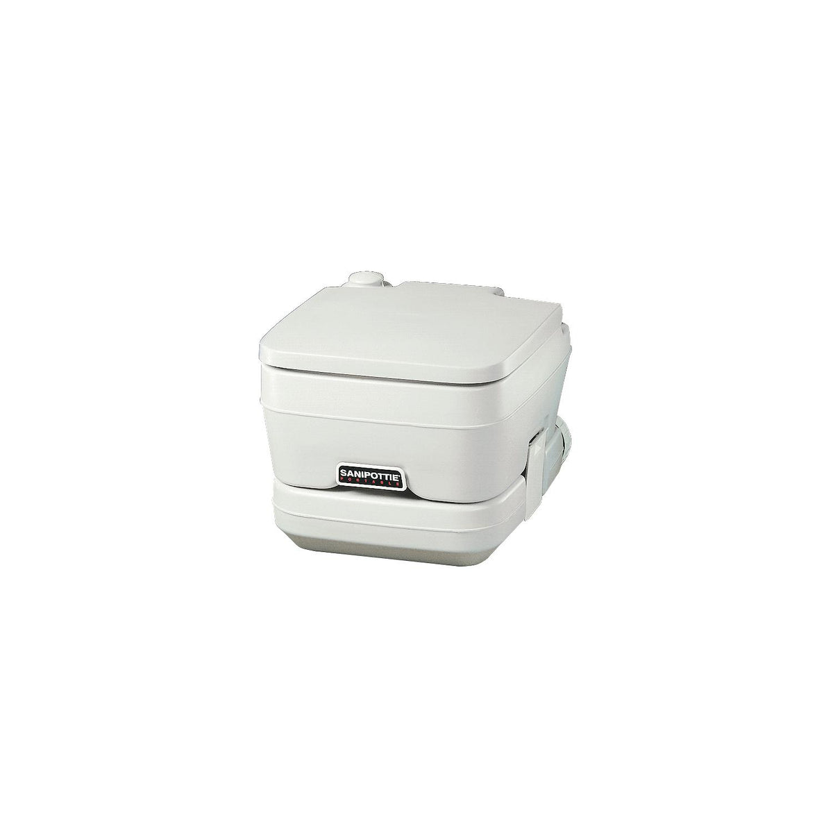 Dometic 2.5 Gallon SaniPottie 964MSD Portable Toilet With Mounting Brackets and 1.5" MSD Fittings