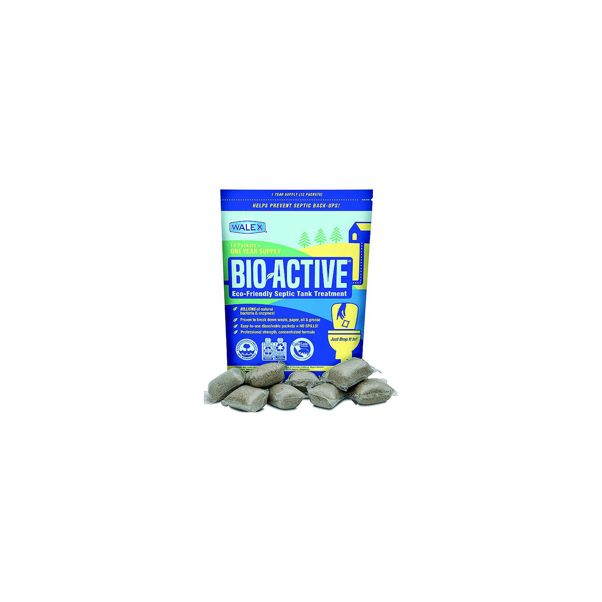 Walex BIOSP1 Bio-Active Septic Tank Treatment