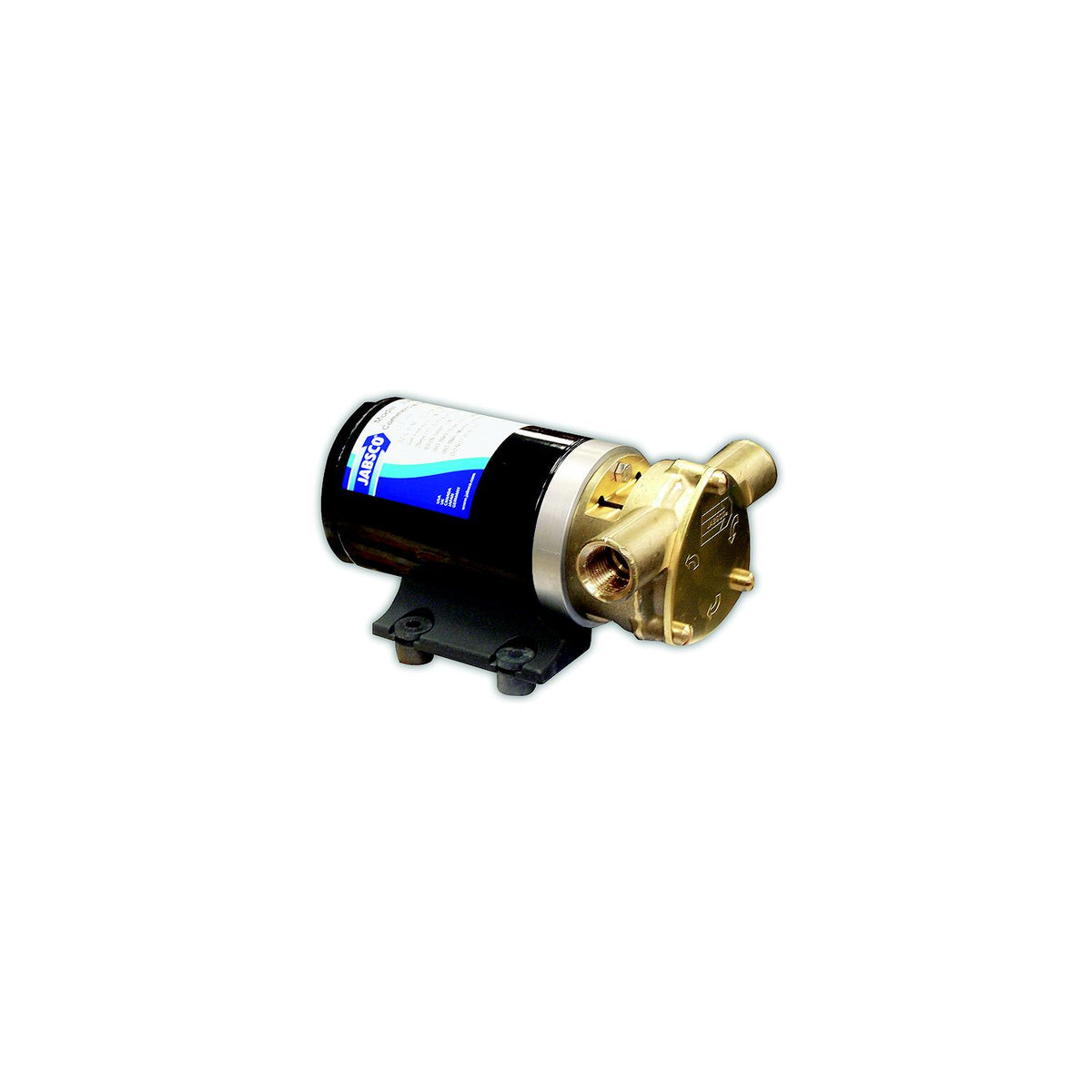 Jabsco 18670-0943 24V Commercial Duty Self Priming 9 GPM Water Puppy Flexible Nitrile Impeller Pump