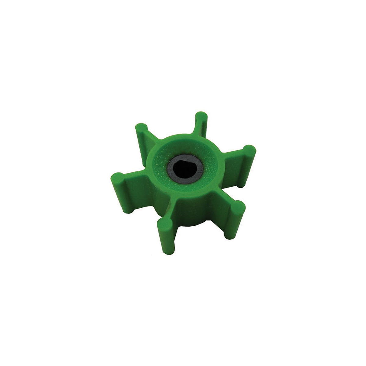 Jabsco 6303-0007-P Replacement 6 Blade Green Polyurethane Impeller