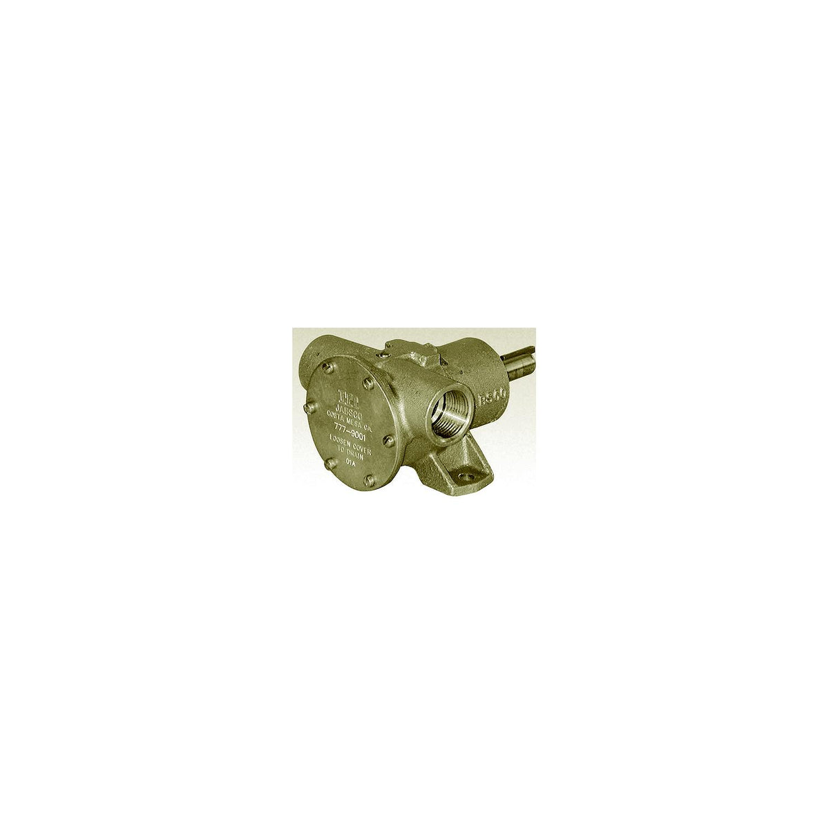 Pulley Driven Engine Cooling Pump w/Nitrile Impeller