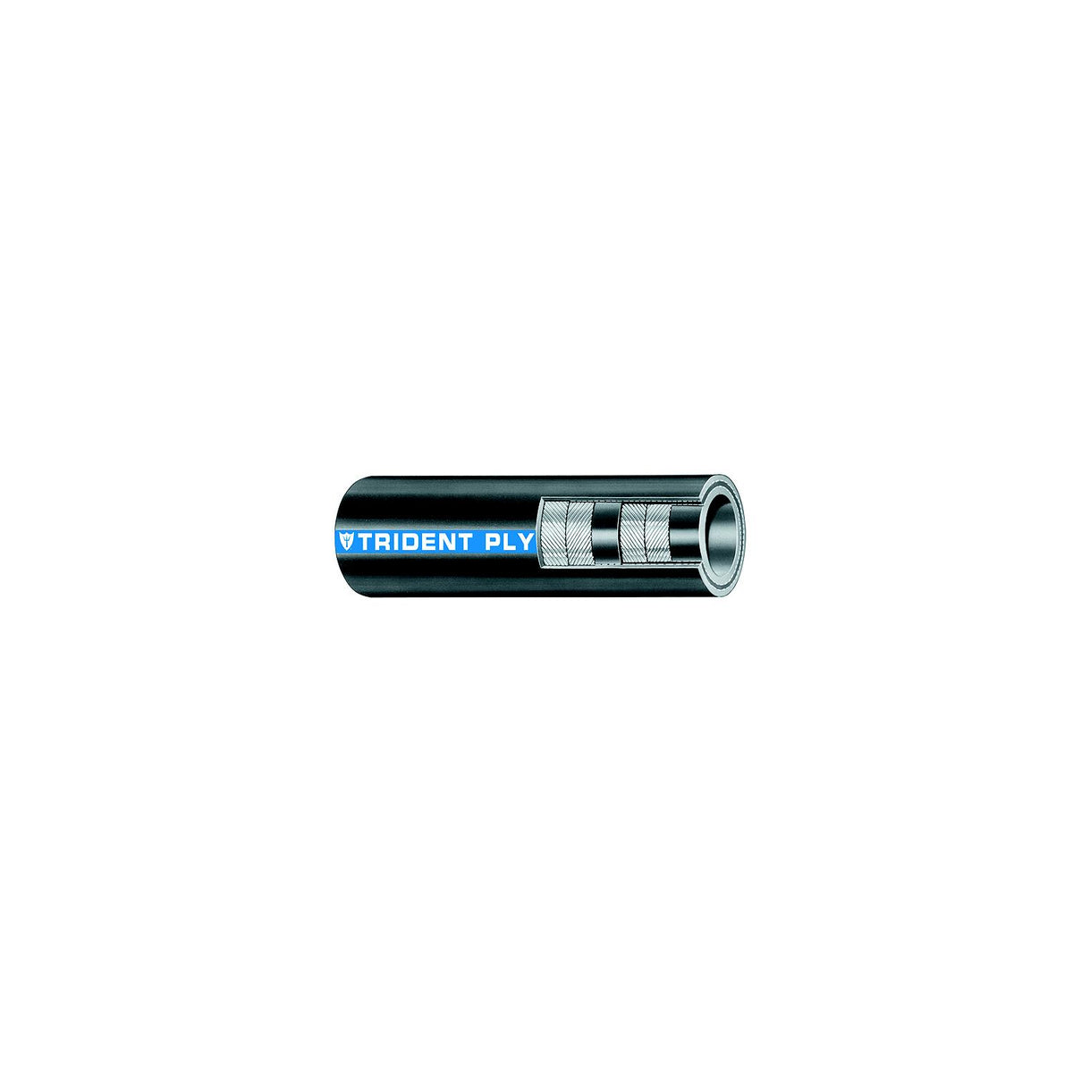 Trident Ply Softwall Exhaust Hose, 5" x 4'