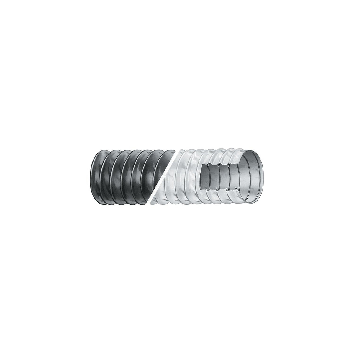 Trident 4024006 Vent Hose Black 4" X 50'
