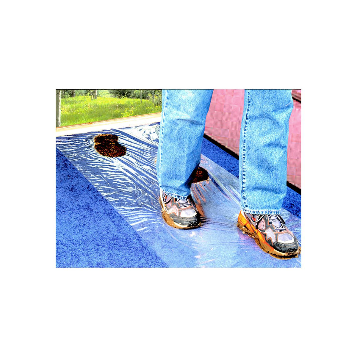 Surface Shields 022CS24200L Roll Carpet Shield, 24" x 200' Reverse Wound