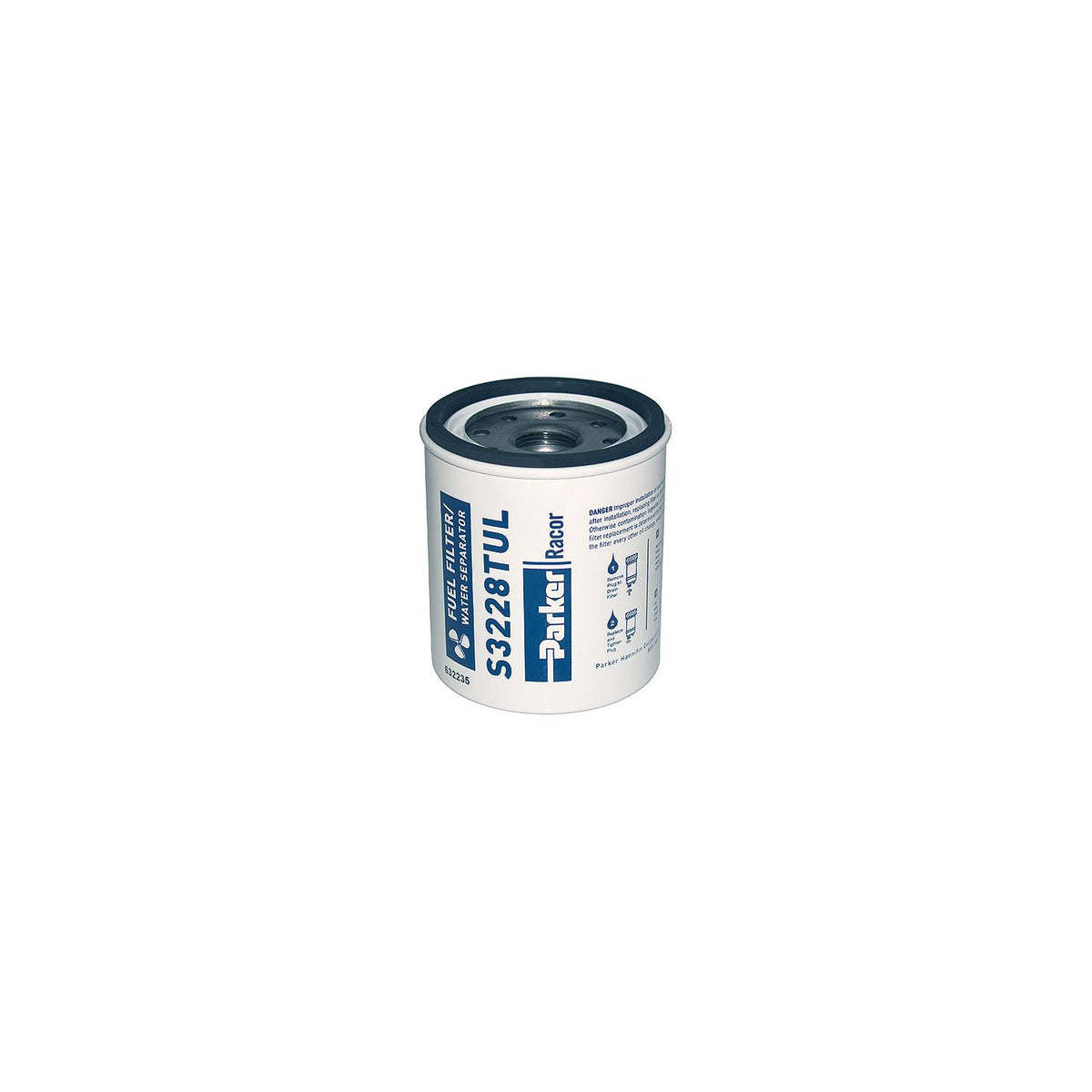 Racor Replacement Element For Gas Spin-On Fuel/Water Seperators