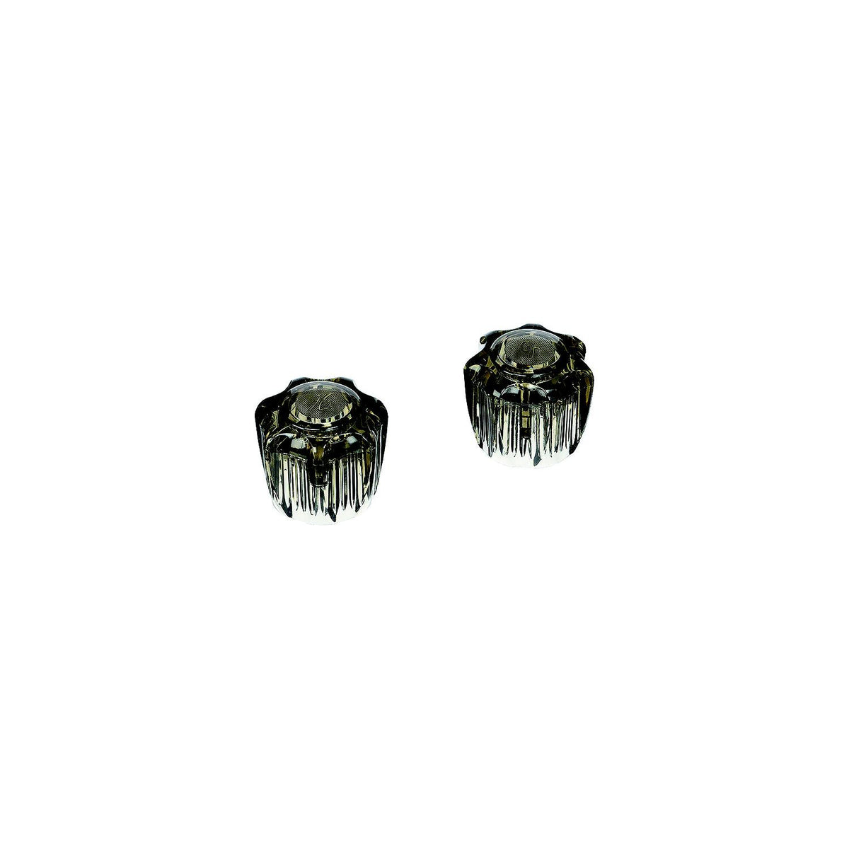 Dura Faucet DFRKS Faucet Knobs, Smoked, 1 pr.
