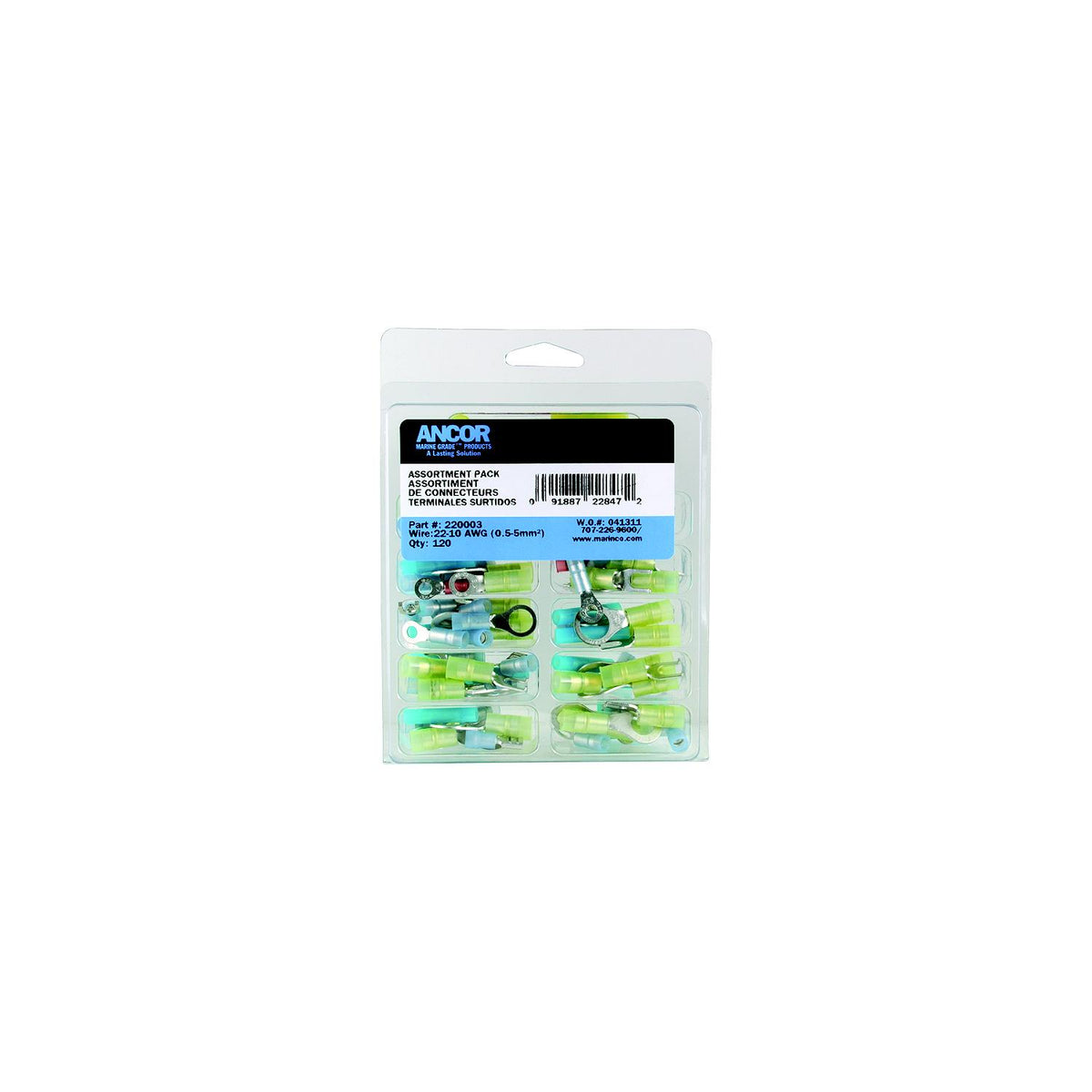 Ancor 120 Piece Premium Electrical Connector Kit
