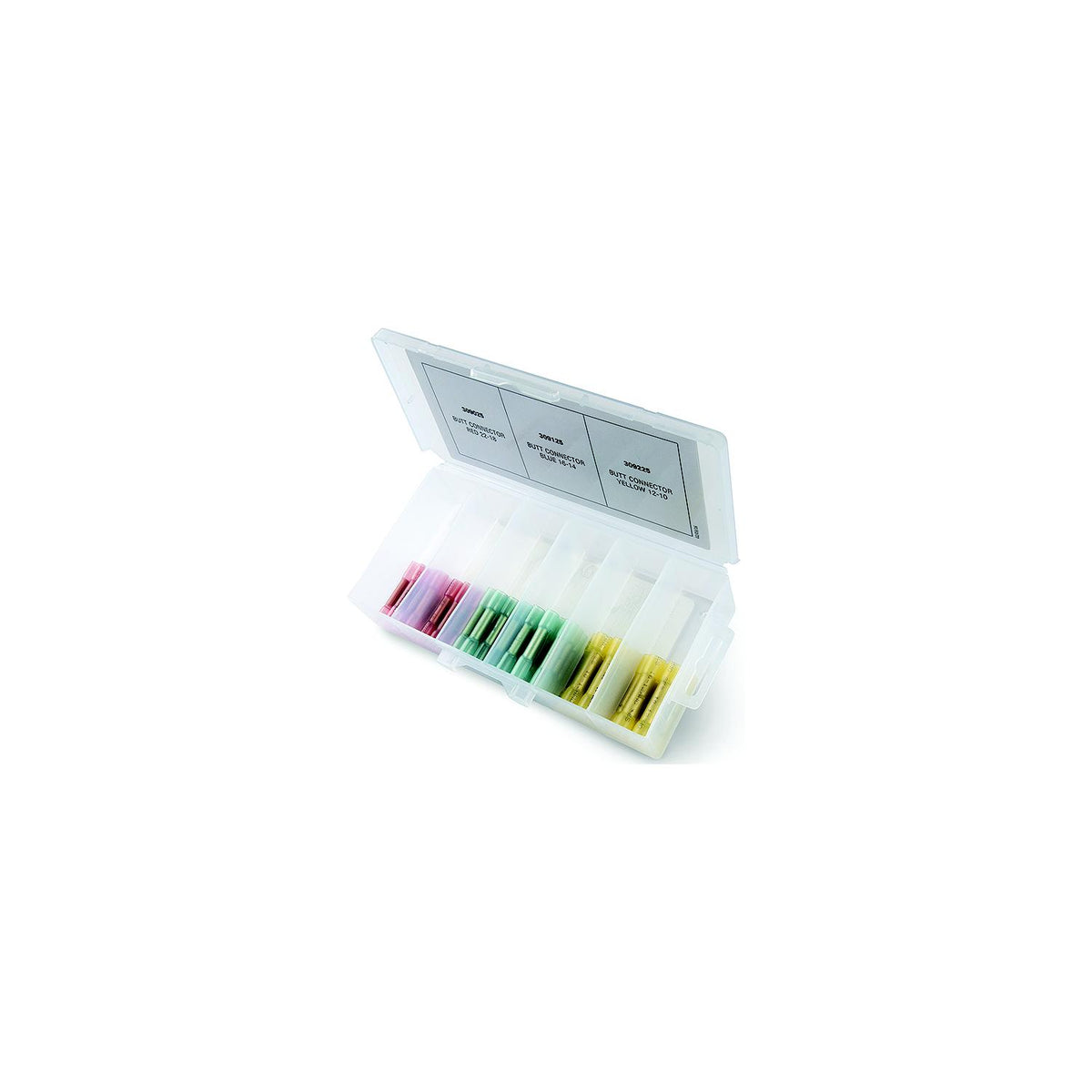 Ancor Marine Grade Heat Shrink Butt Connector Pack, Assorted Red/Blue/Yellow