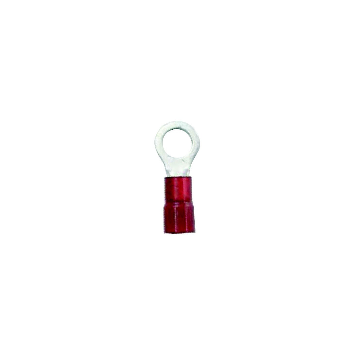 Ancor 230206 Marine Grade Nylon Insulated Ring Terminals, 3/8" Fastener, 22-18 Wire, Red, 5/Pk