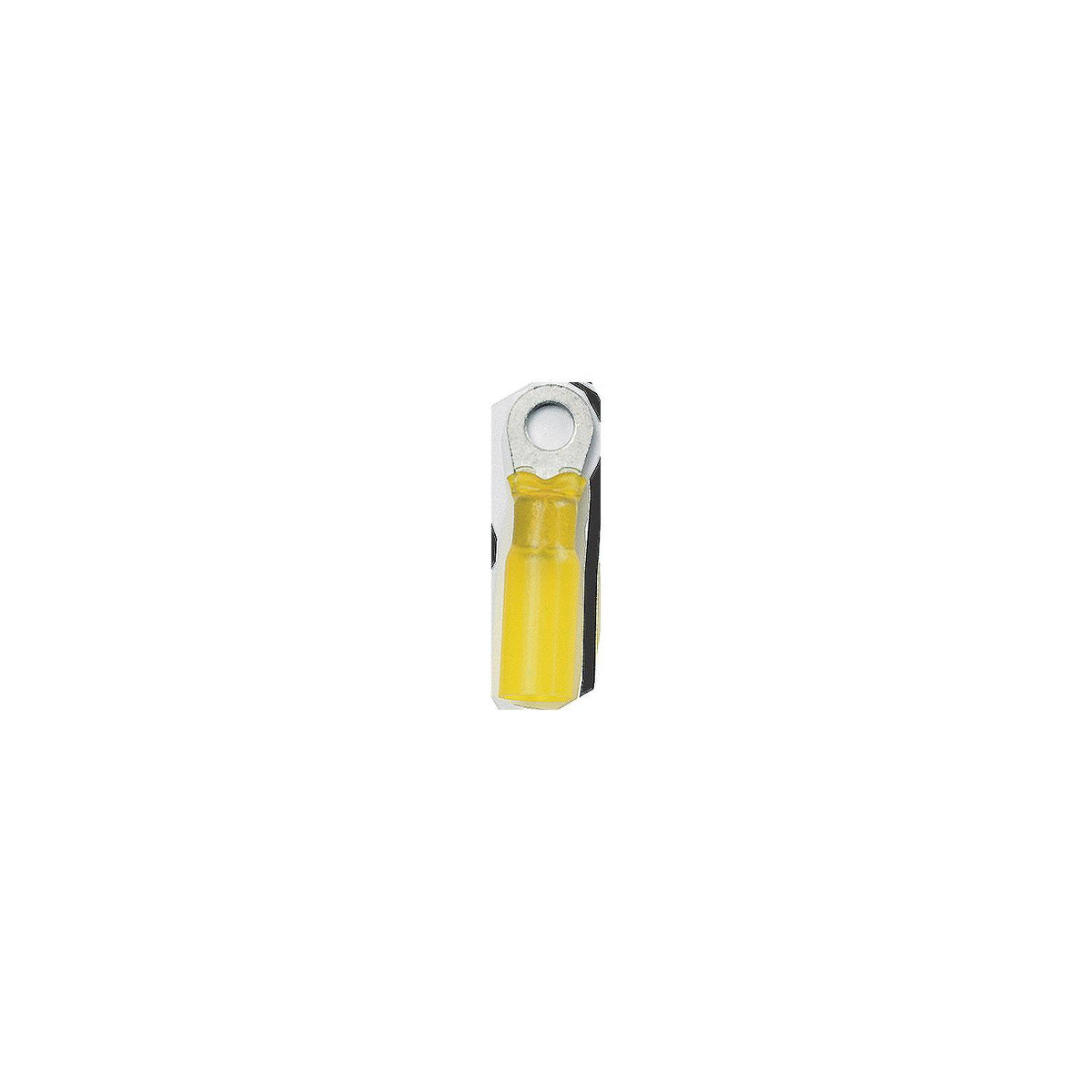 Ancor 312303 Marine Grade Heat Shrink Ring Terminals, #10 Fastener, 12-10 Wire, Yellow, 3/Pk