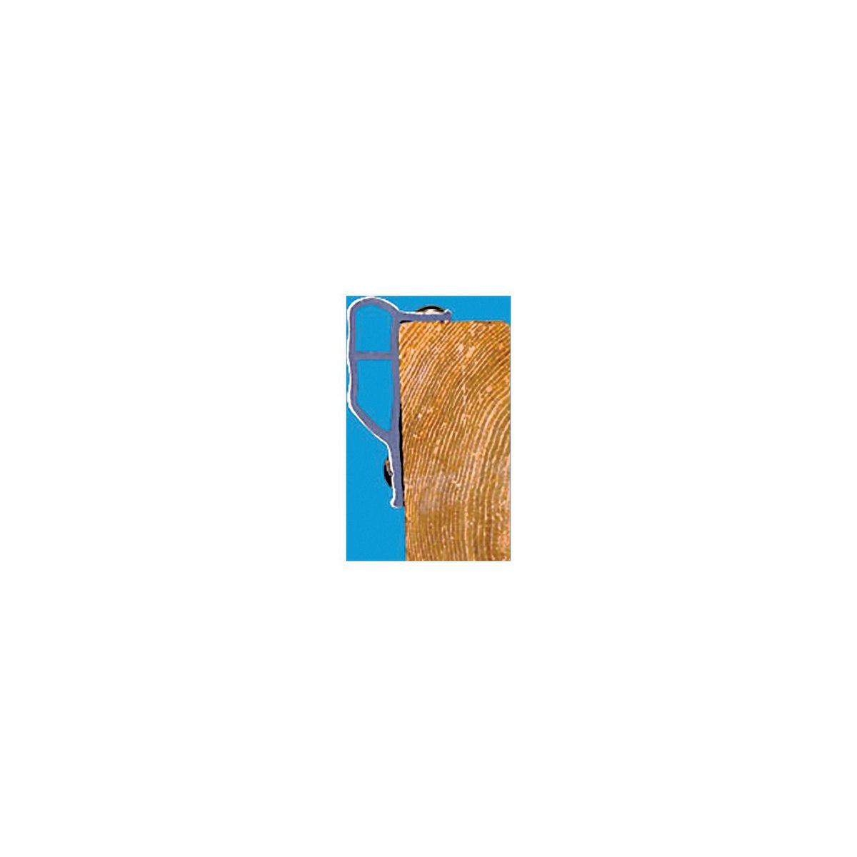 Dock Edge 1136F Economy Dock Guard Profile, 10' Roll, White